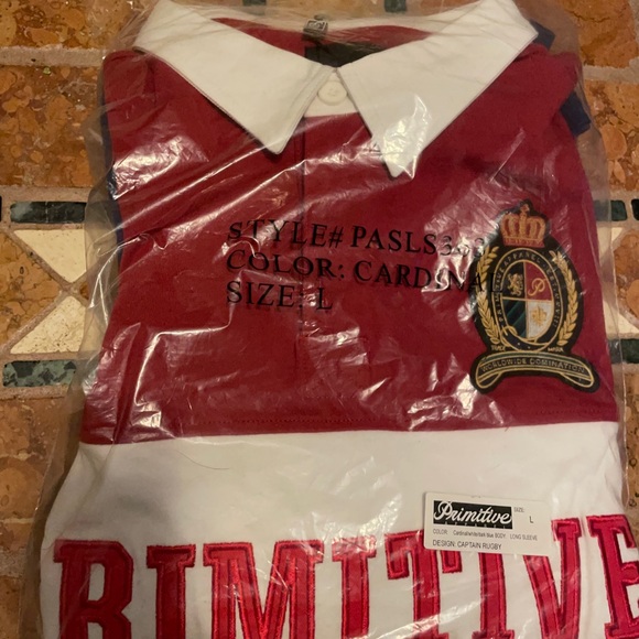 Primitive Captain Rugby LS NWT - Picture 2 of 2